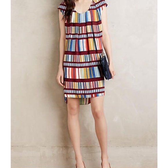 Anthropologie Dresses & Skirts - Anthropologie Maeve colorful geometric dress